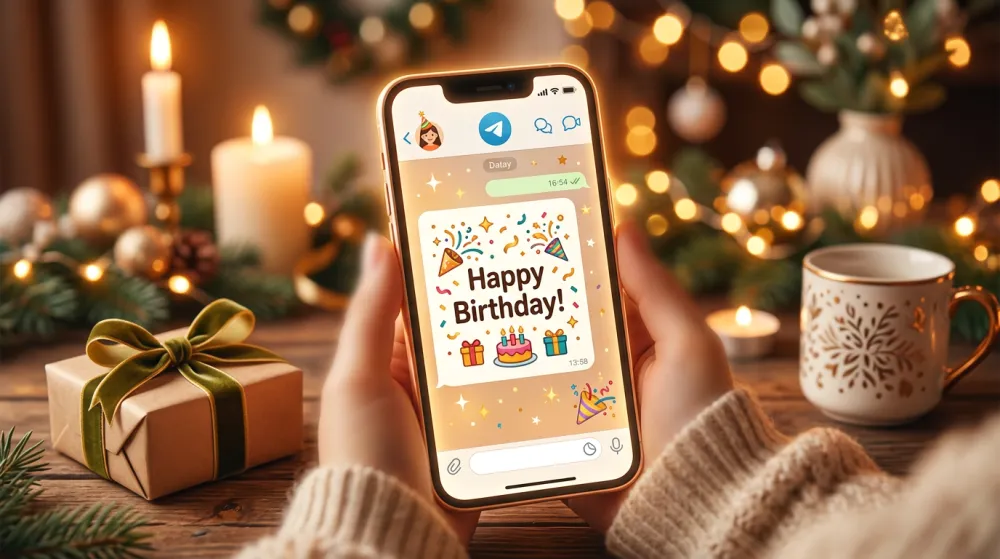 Поздравления в Telegram: 60+ текстов с эмодзи, для stories и групповых чатов — скопируй и отправь